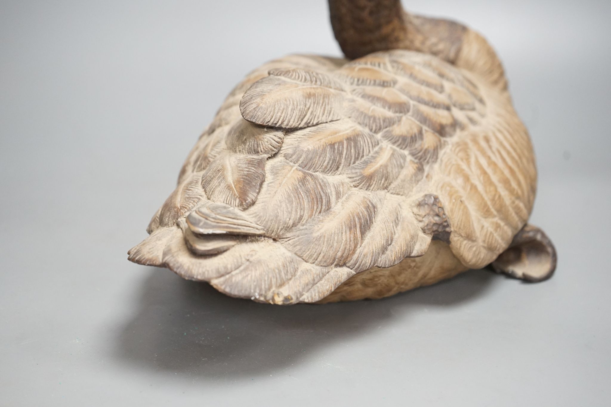 A Poole pottery model of a Canada goose, 40cm
